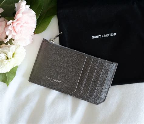 Saint Laurent Fragment Zipped Card Case – One Year Review